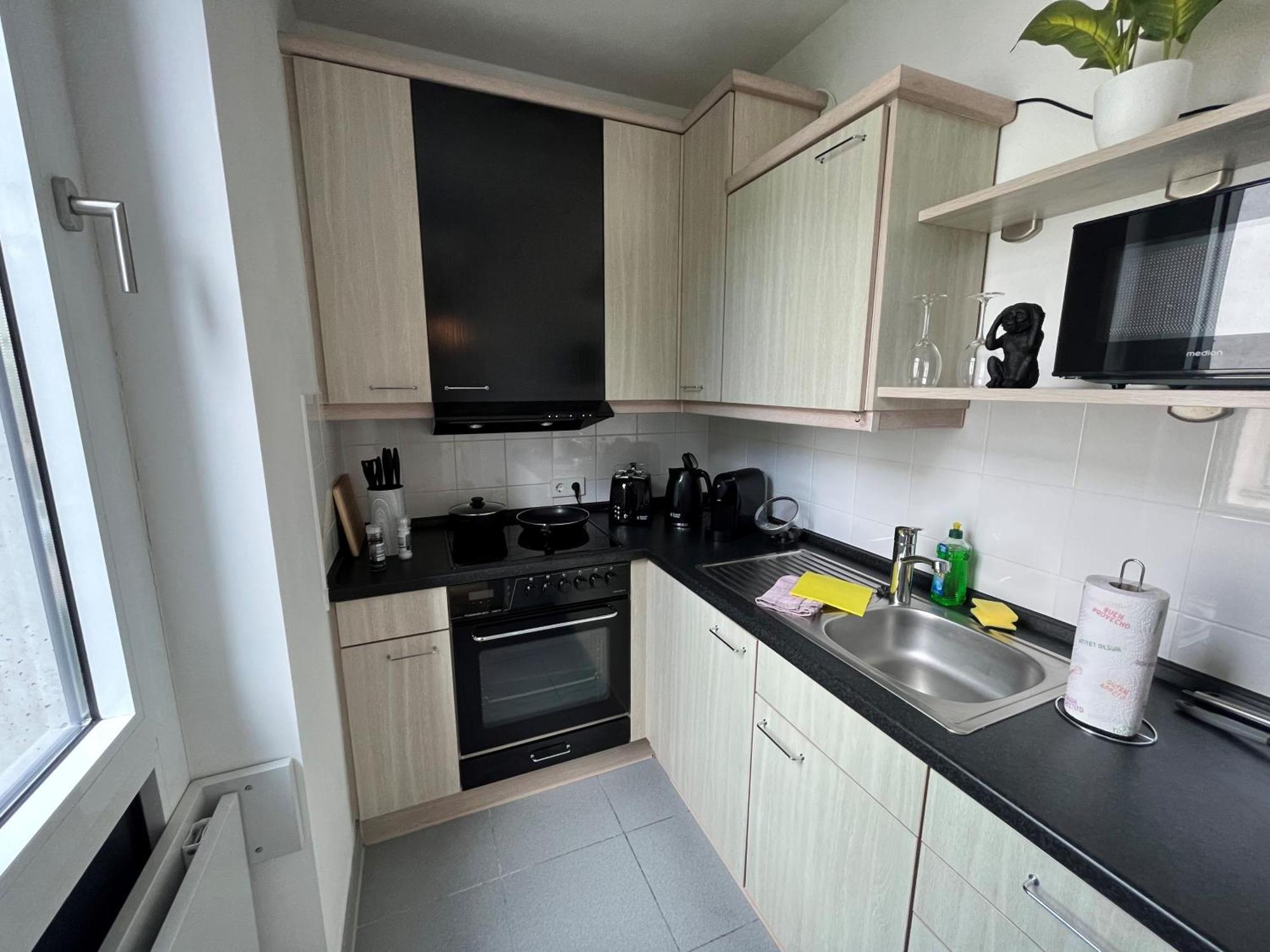 Studio Am Waldschloesschen Mit Kueche Und Netflix Dresden Dış mekan fotoğraf